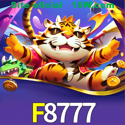 Imagem promocional da F8777 mostrando a plataforma e suas vantagens